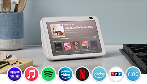 Echo Show 8 (2nd Gen, 2021 release)  HD smart display with Alexa and –  RedServi USA